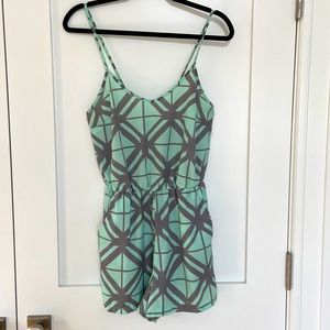 Charlotte Russe Geometric Pattern Summer Jumper